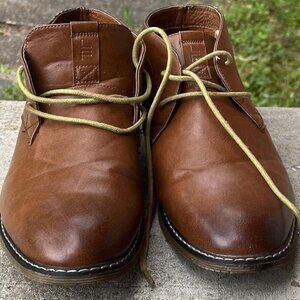 London Fog Blackburn Chukka Memory Foam Brown Dress Shoe Boots Men’s Size 10M